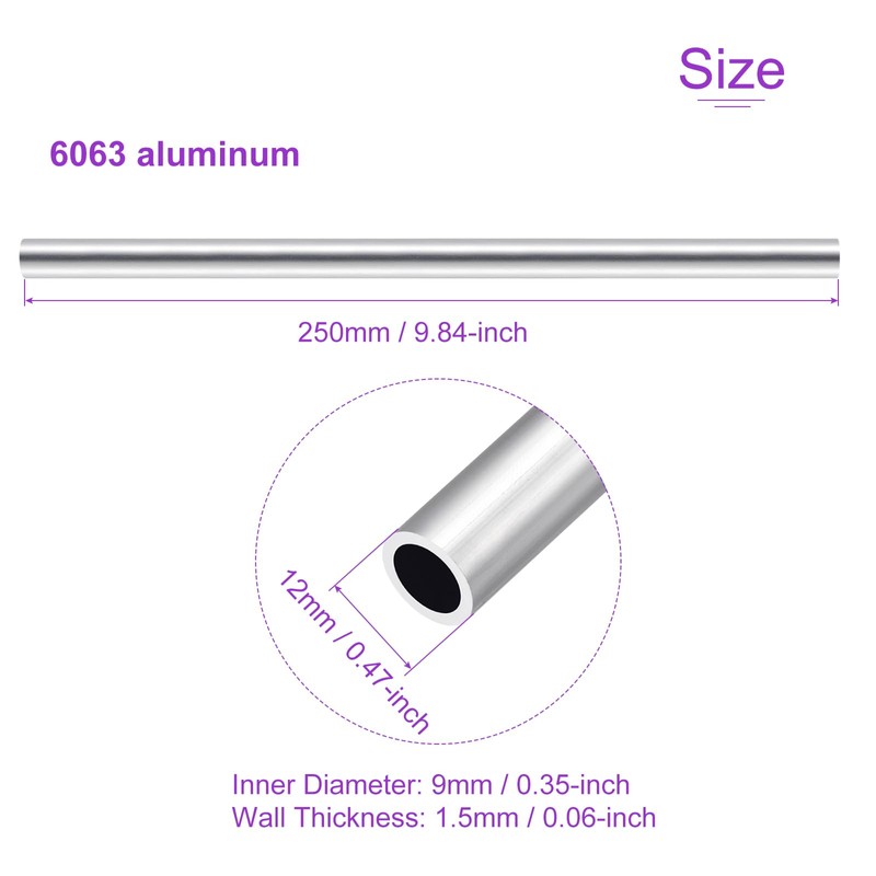 DMiotech Set of 3 (Outer Diameter 12mm x Inner Diameter