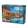 Cobble Hill 500 Piece Puzzle - Loon Lake - Sample