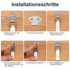 11 Pcs Spring Loaded Toggle Latches, Stainless Steel Toggle Latches