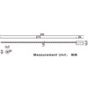 Steel Security Cable Seals Numbered Tamper Proof Security Tags Anti-Theft