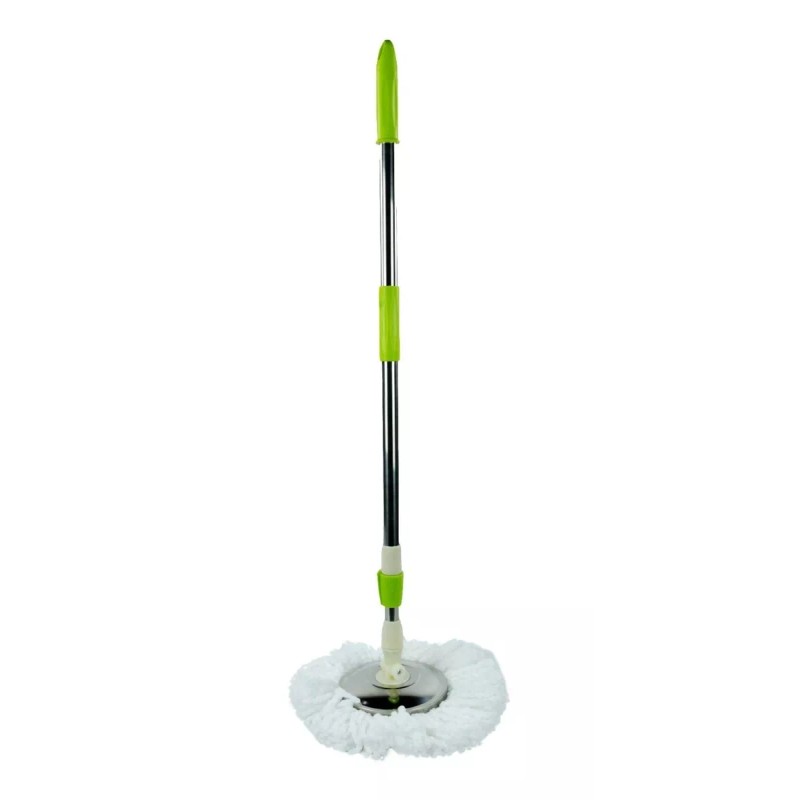 SM Trapeador Mop Inteligente Microfibra Exprimidor Gira 360°