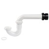 Dearborn P9704AB 1-1/2" P-Trap (White) w/ Threaded ABS Adapter, Bagged,