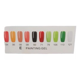 Mussa Gama  E  Painting Gel 12 Piezas