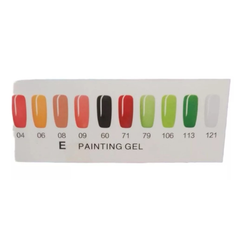 Mussa Gama E Painting Gel 12 Piezas