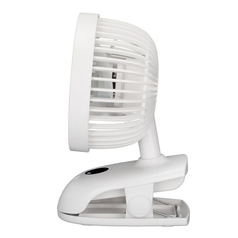 USB Desk Clip On Fan Intelligent Digital Display 3 Blades