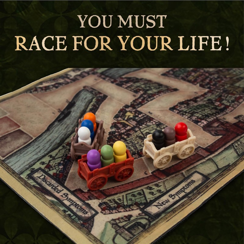 Facade Dark Cites Series Board Game of Strategy, Deceit, and
