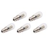 5Pcs E12 LED Bulb High Brightness 120V Fridge Lamp Bulb