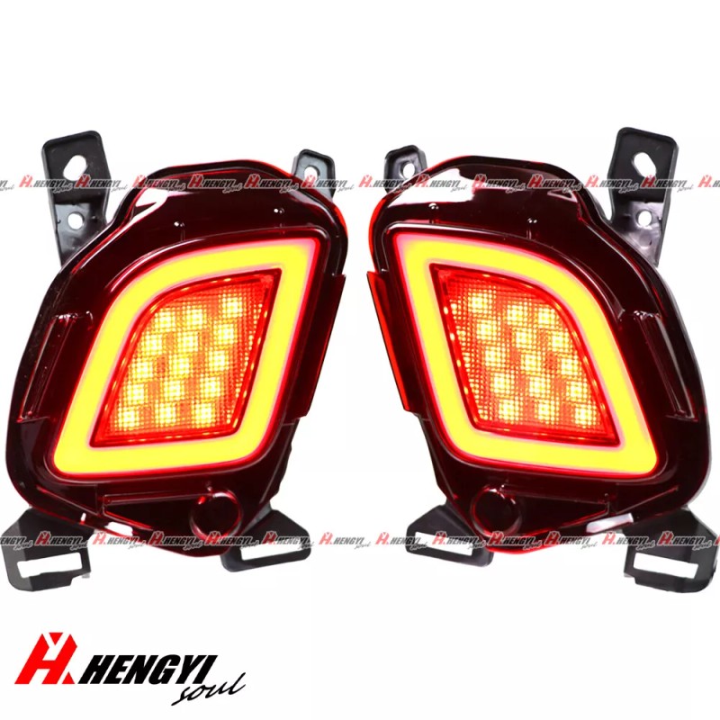 dreamrefit For 2014-2018 Toyota Highlander LED Rear Bumper Tail Brake