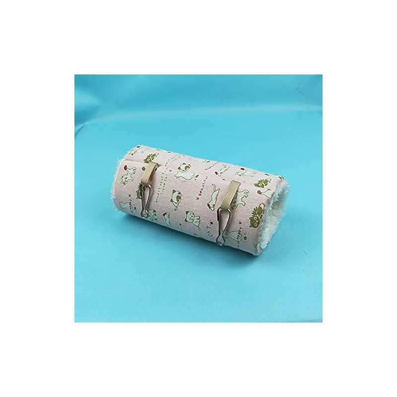 QUINTRA Small Pet Sleeping Bag Canvas Velvet Sponge Warm House