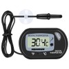 Zacro Termómetro digital LCD para acuario, tanque de peces, temperatura
