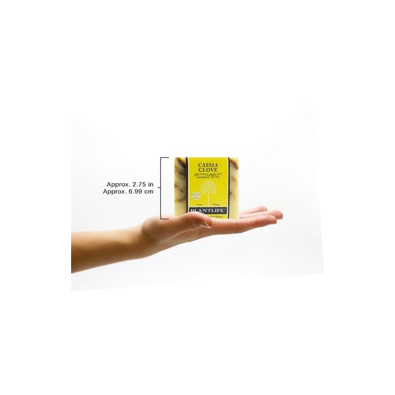 Cassia Clove 100% Pure & Natural Aromatherapy Herbal Soap- 4