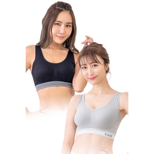 Viage Beauty Up Night Bra, High Underarm Design, Wireless, Back