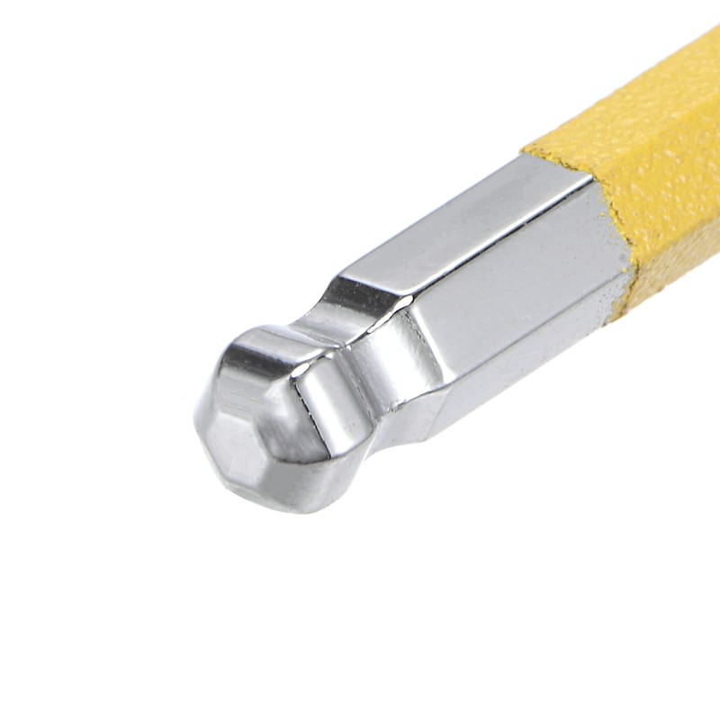 sourcing map 4mm Ball End Hex Key Wrench, L Shaped
