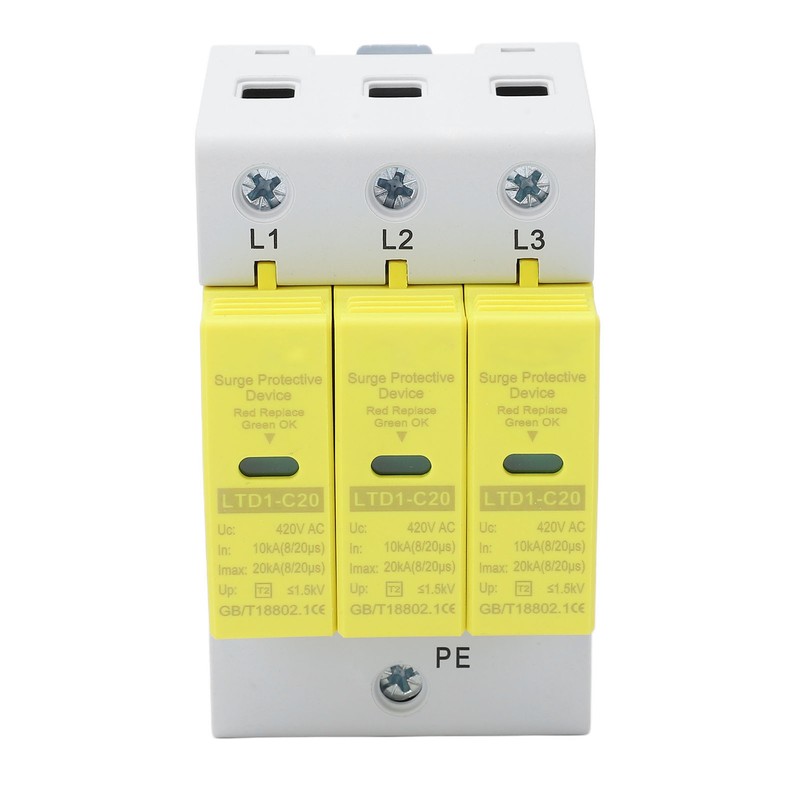 AC Surge Protective Device Flame Retardant PC Shell Quick Response