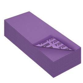 Sandpaper 2000 Grit,Wet Dry Sanding Sheets,High Performance Ceramic Abrasive Sand Paper for Wood Furniture Finishing,Metal Grinding,Automotive Polishing,9 x 3.6 Inch,25-Pack