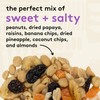 Snak Club Tropical Trail Mix with Peanuts, Dried Papaya, Raisins,