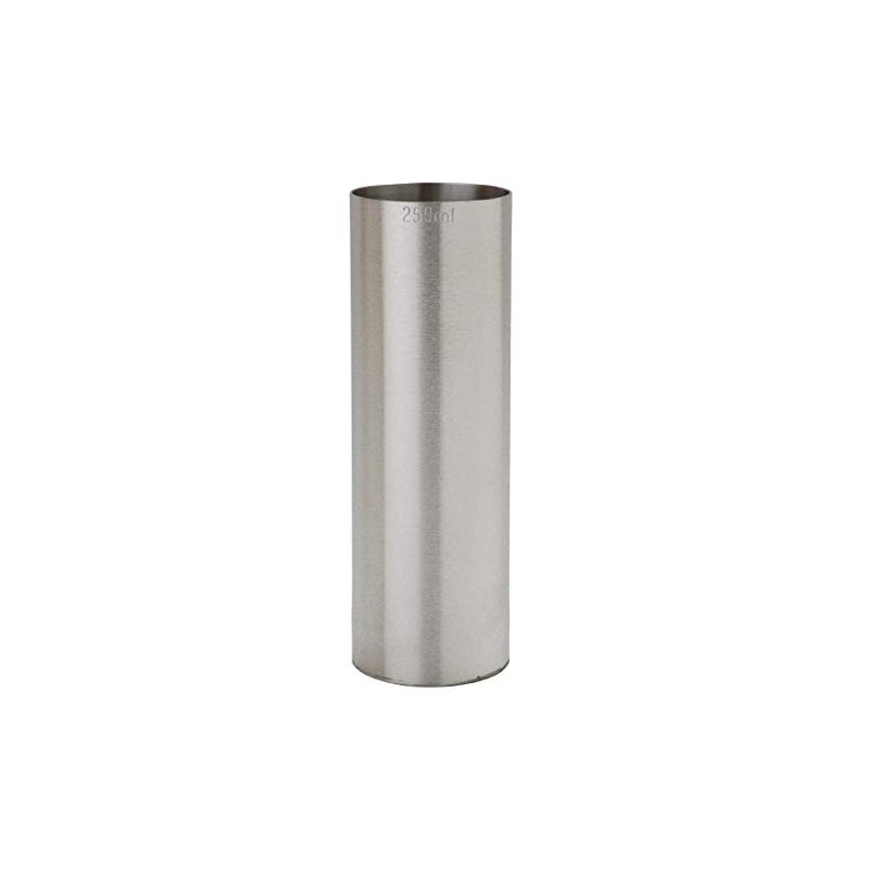 Beaumont Stainless Steel Wine Measure 250 ml, Silver, 250 ml