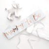Ginger Ray White and Rose Gold Foiled Mummy To Be