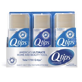 Q-tips Cotton Swabs (625 ct., 2 pk. + 500 ct., 1 pk.)