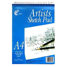 Artists A4 Sketch Pad Wiro Bound - 60 Sheets (297mm x 210mm)