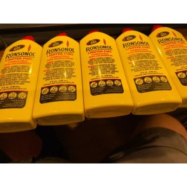 Ronsonol Best Lighter Fuel 5 OZ Bottle  for  All Wick-Type Lighters  Lot of 2