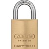 ABUS 80010 Rekeyable Keyed Different Padlock, Bronze and Steel