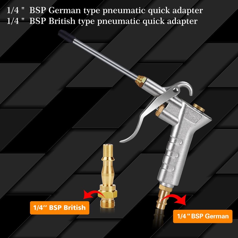Astarye Air Blow Gun-Air Compressor Tools， with 1/4" NPT and