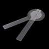 UNTERING Angle Ruler,Goniometer Medical Joint Ruler Calibrated Orthopedics Angle Rule