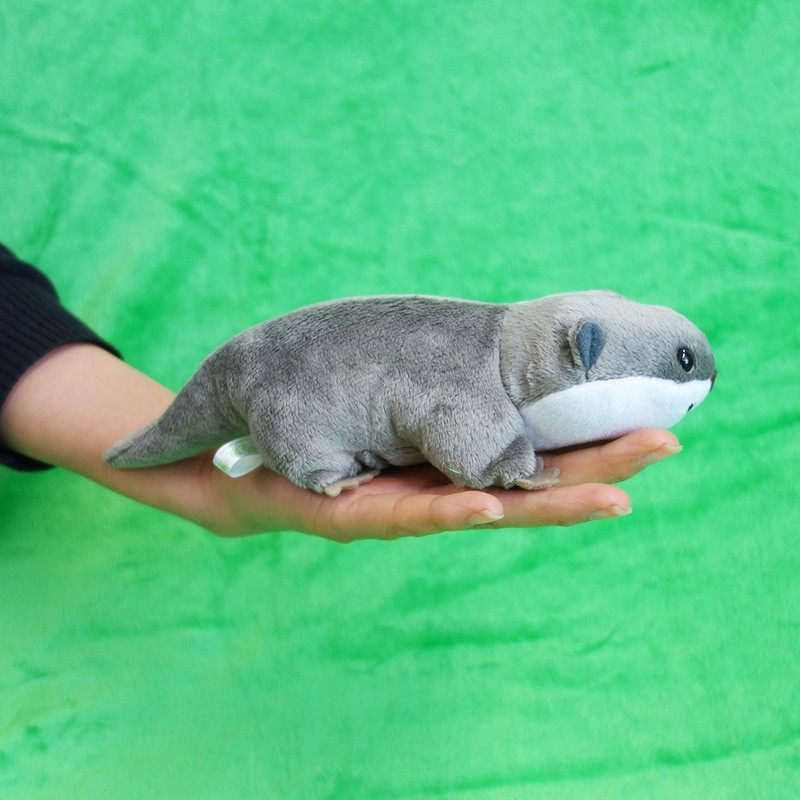 Continents Walking Ninten Beans Oriental small-clawed otter Plush Toy 22 cm