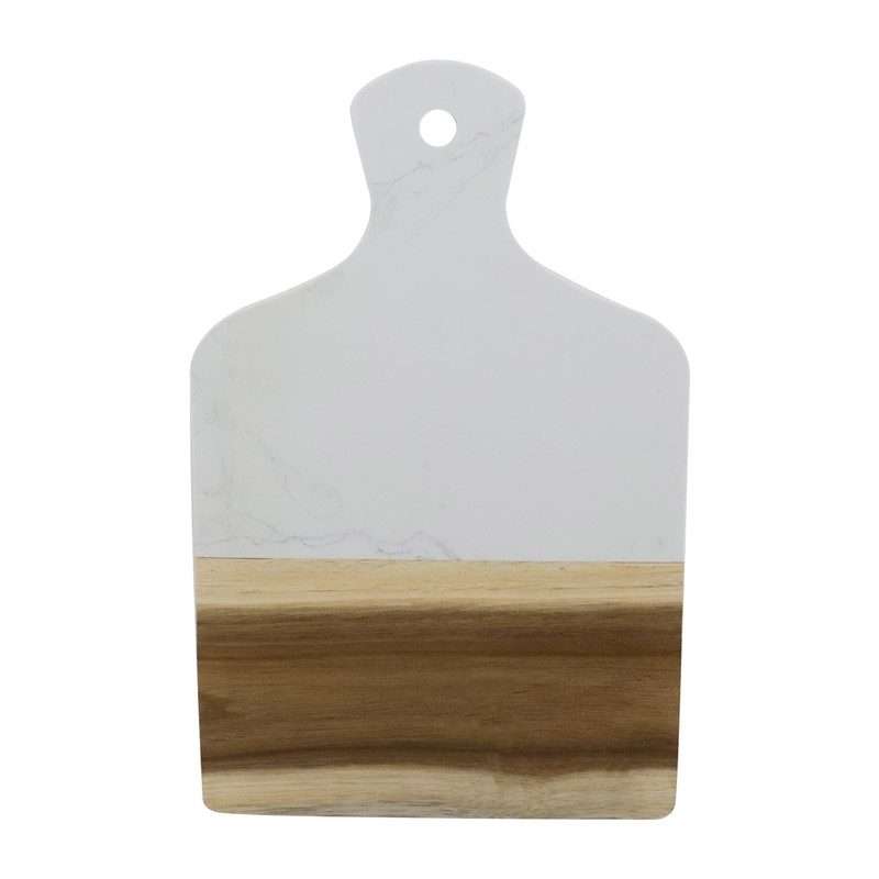 HEVSTIL Marble Cutting Board, Marble and Acacia Wood Cutting Board