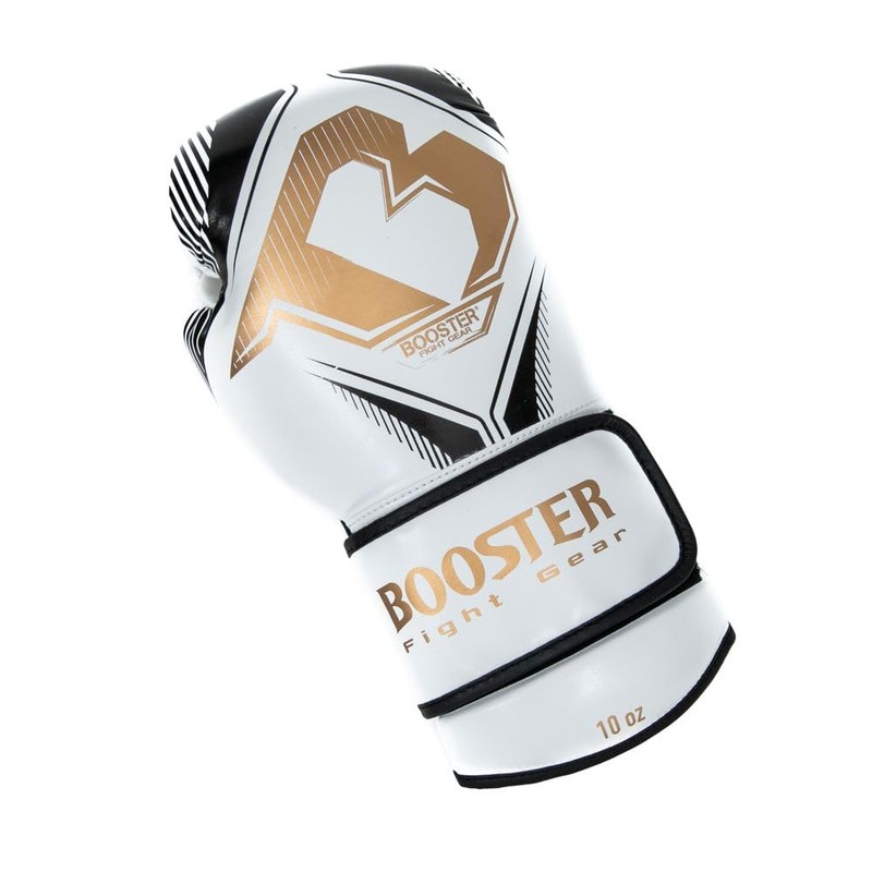 Booster Fightgear Boxing Gloves Bangkok Series 2 White/Gold - Boxing