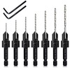 7 Piece Countersink Drill Bit Set Wood Drill Countersink 3