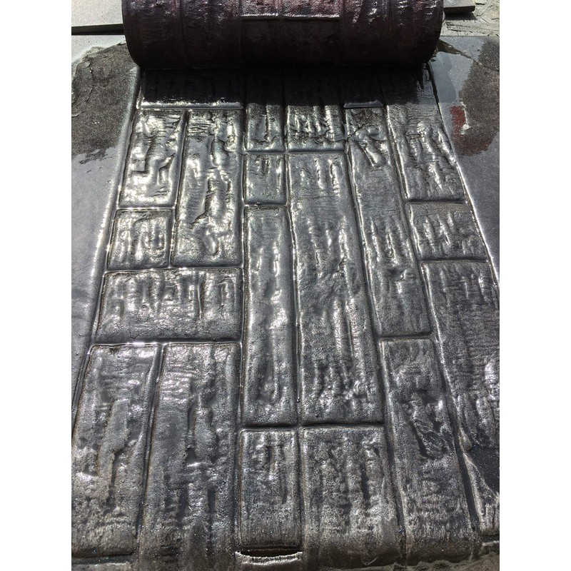 SBC Concrete Texture Roller Stamp and Masonry Forms Tool -