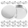 NOLITOY 30pcs Round Empty Eyeshadow Pans Reusable Makeup Storage Containers
