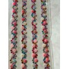 GEMSTONE 3D ADHESIVE GEMSTONES LONG BORDER MULTI-COLOR & CRYSTAL STRAND