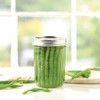 Ball Wide Mouth Pint Mason Jars with Lids & Bands
