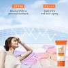 Collagen Sunscreen SPF 90 Face Sun Cream，Non Greasy Sun Protection
