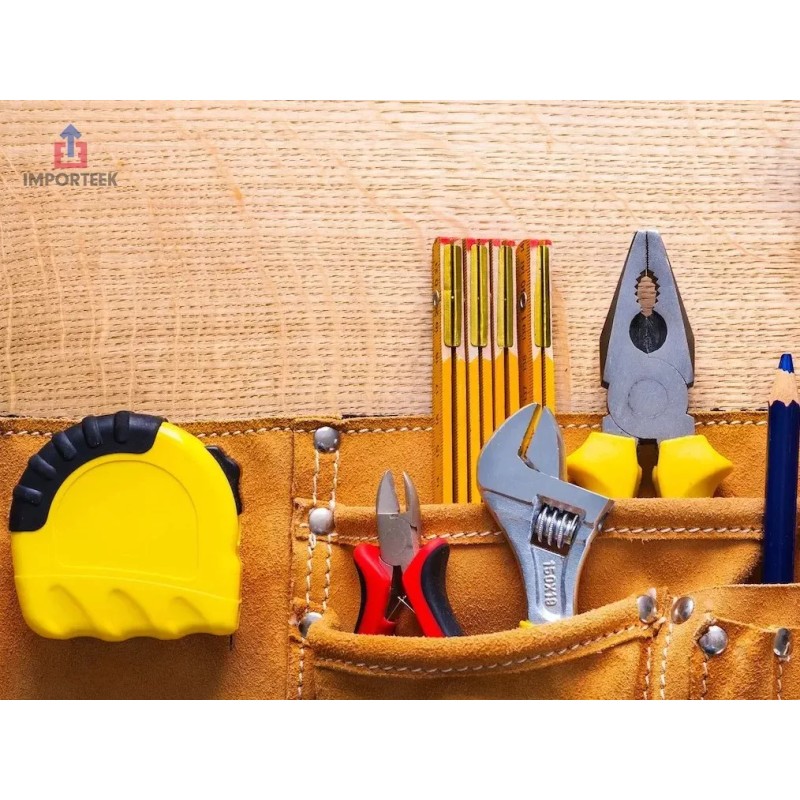 Importeek Kit Herramientas Pinzas Perico Flexometro Nivel Cutter