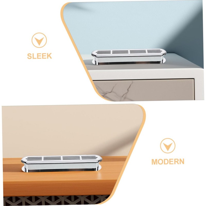 FUNOMOCYA Modern Aesthetic Rv Cabinet Air Vent Heat Dissipation Grille