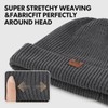 sportvibe Knit Cuffed Beanie for Men and Women, Stretchy Soft