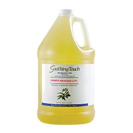 Soothing Touch W67361G Sports Massage Lite Oil, 1 Gallon