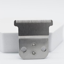 Professional Replacement Blades #32105 for Pro Li Trimmer D7#32655 D8#32400, Carbon Steel Fixed Blade with Ceramic Moving Blade, Compatible with Andis SlimLine Pro Li Hair Trimmer (Silver)