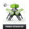 RAINPOINT Garden Hose Splitter, 2 Way Heavy Duty Water Hose