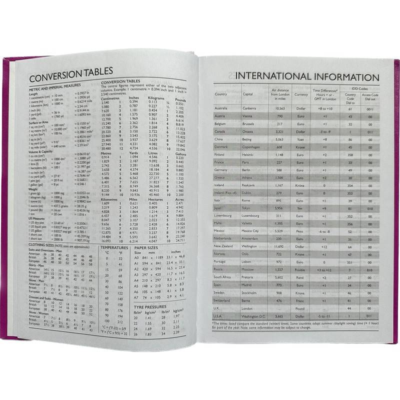 2025 diary A5 Day to a Page - PINK