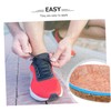 PACKOVE 1Pair Height Increase Insoles Cork Material Heel Lift Pads