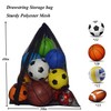 Extra Large Sports Ball Bag,Drawstring Mesh Ball Bags Soccer Ball