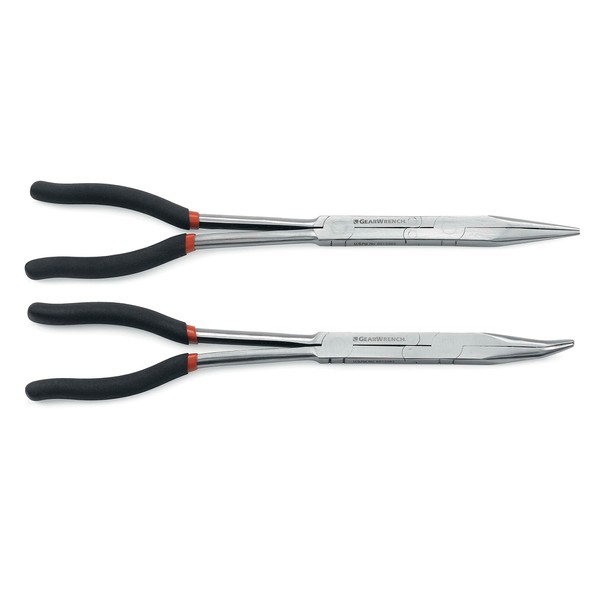 GEARWRENCH Double-X Straight and 45°, 2 Pc. Plier Set - 82106