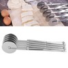 Adjustable Dough Cutter, 3/5/7 Wheels, Stainless Steel Pizza Cutter, Expandable