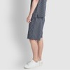 JAJU [JAJU] Men's Seersucker Pattern 5-Inch Pajama Set_Light Navy
