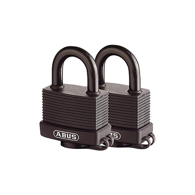 ABUS 70/45 KA Marine Padlock - 2-Pack Keyed Alike |